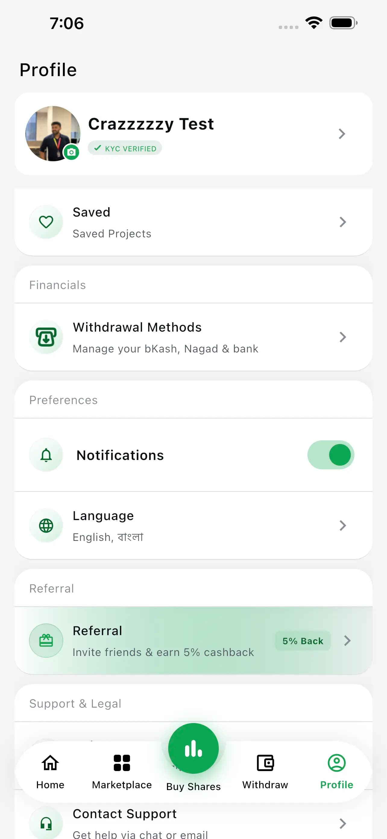 App screenshot 4